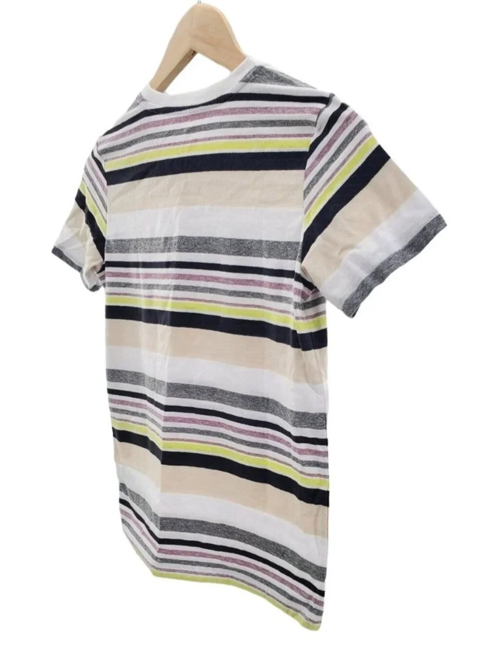 Cat & Jack S 6/7 Boys T-shirt Stripe Lightweight Short Sleeve Top Classic